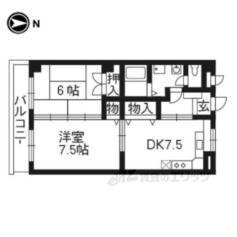 三宅ビルの間取り