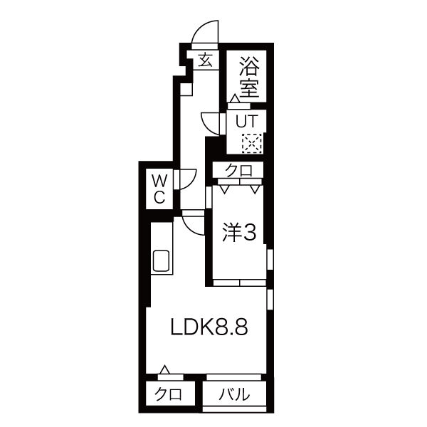 アリビオMの間取り