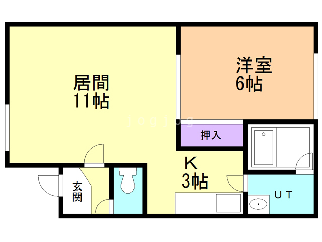 ビクターハイム豊平の間取り