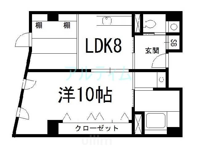 雪月花の間取り