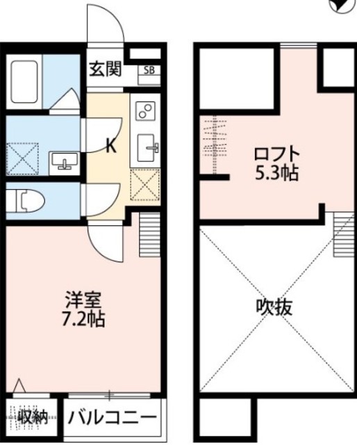 アレーゼ津田沼の間取り