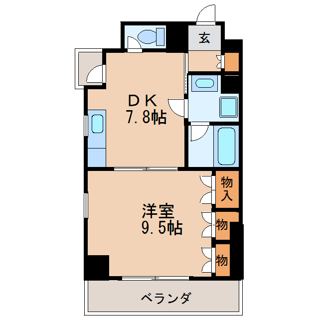 リバーパークヴィレッジの間取り