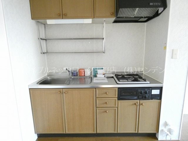 キッチン　写真は102号室です（参考）