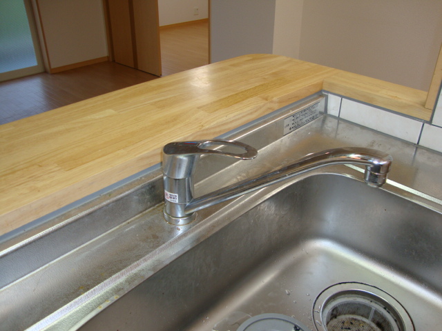 建物外観　シングルレバー水栓
