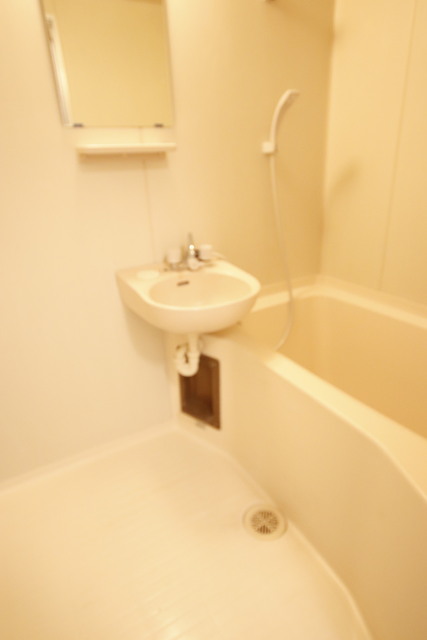 バス・シャワールーム　洗面ボウルがあるバスルームです！