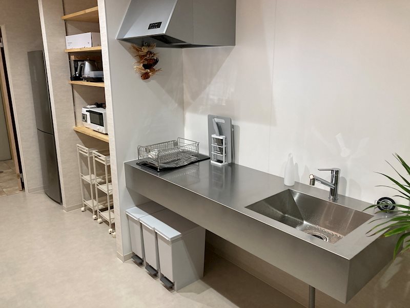 キッチン　共有部分の写真です。