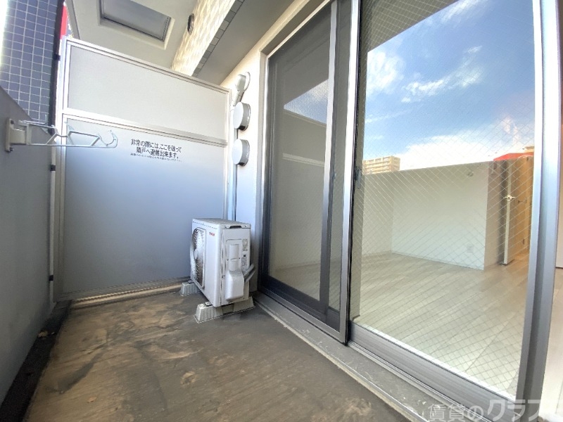 バルコニー　バルコニーはこちらです。