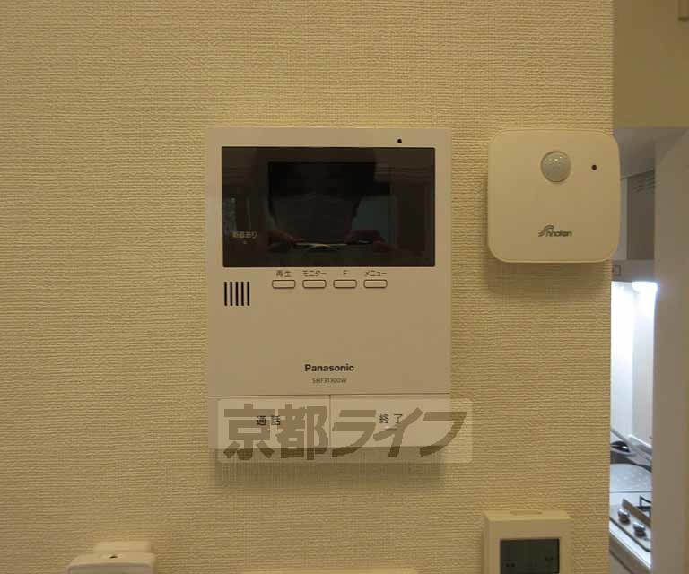 セキュリティ　安心のモニター付き