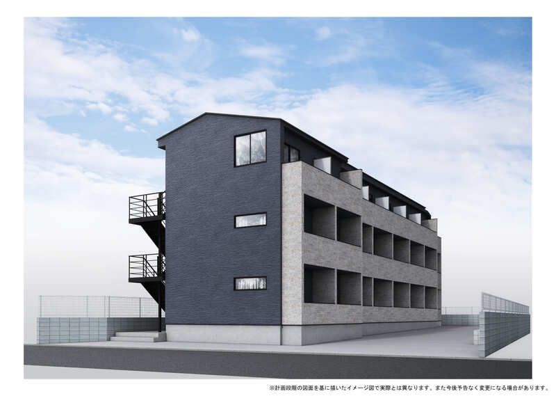 建物外観　完成パース