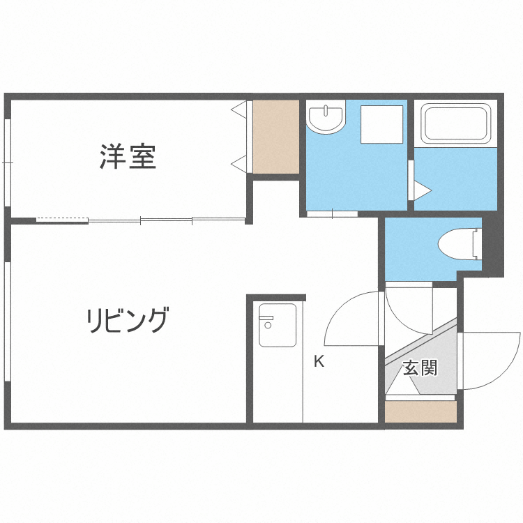 ＨＯＲＵＳの間取り