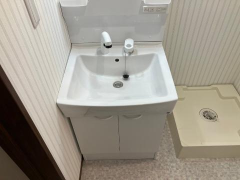 洗面設備　洗髪洗面化粧台