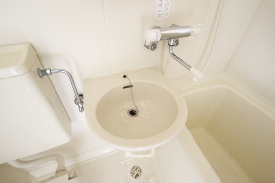 洗面設備　※別号室のお写真です。