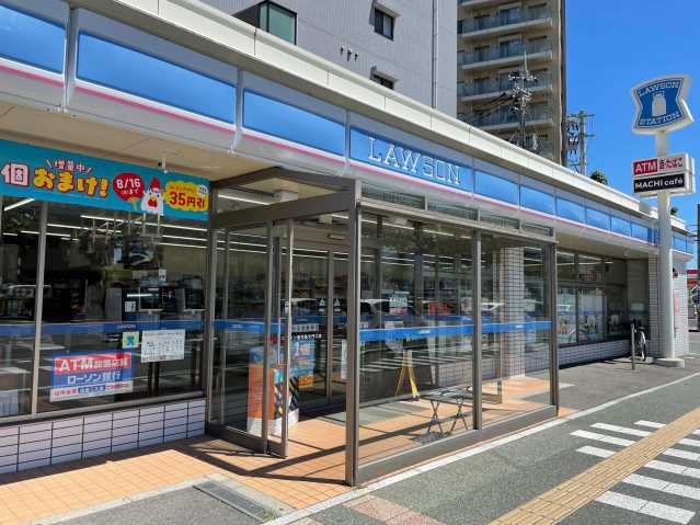 コンビニ　ローソン鹿児島大門口店（コンビニ）まで200m