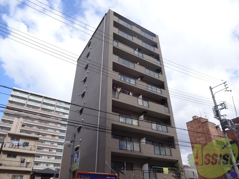 建物外観　パリっとした外観です