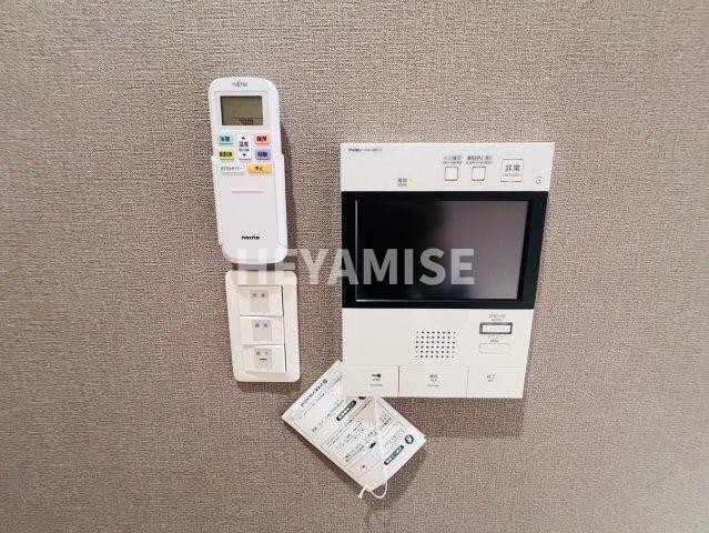 セキュリティ　※室内画像は別号室のもの