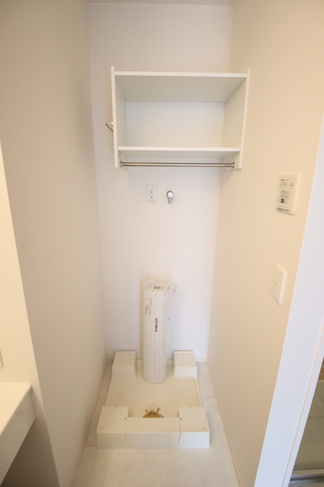 洗面設備　室内洗濯機置き場