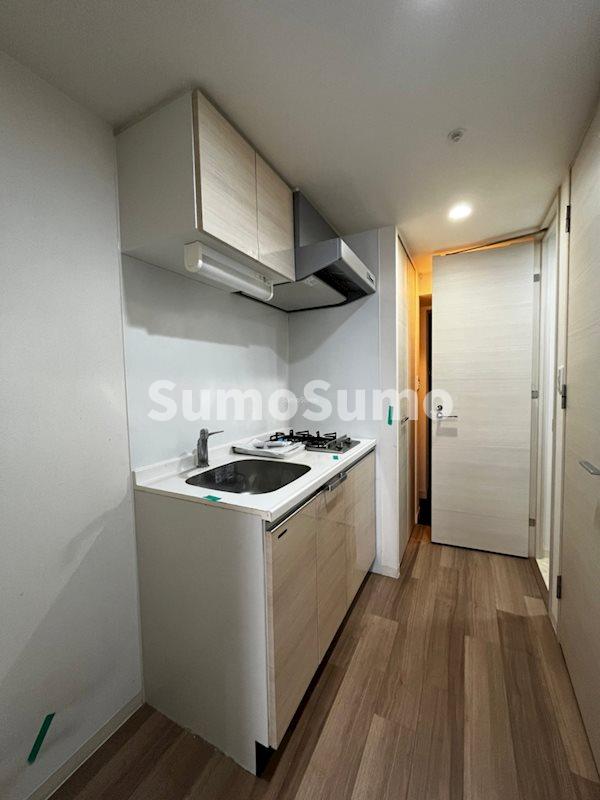 キッチン　コンパクトなキッチンで掃除もラクラク