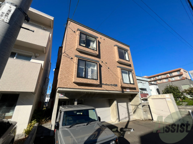 建物外観　札幌市東区北二十二条東「フレッシュハウス元町」