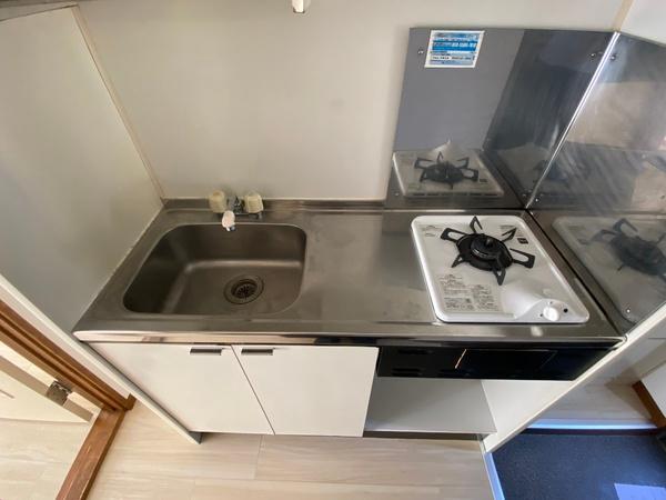 キッチン　１口ガスコンロ付き♪