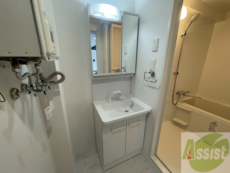 洗面設備　シャンプードレッサーで身支度もラクラクです！