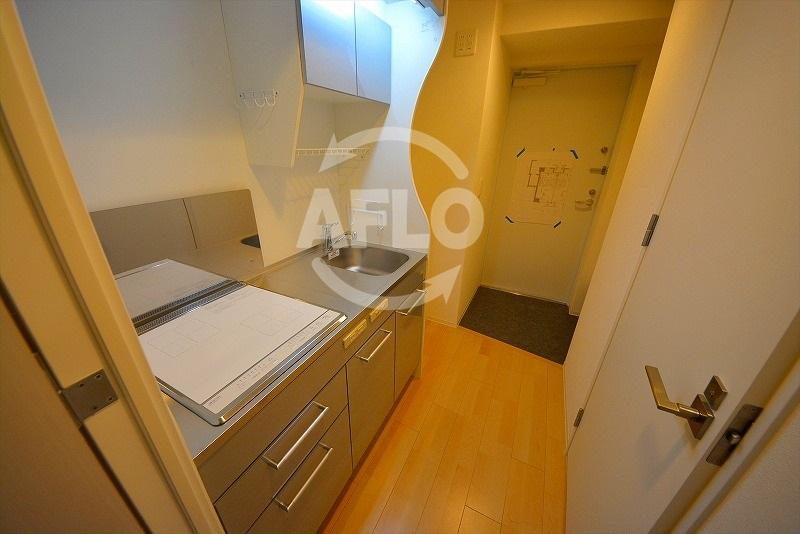 玄関　ザ・パーククロス阿波座　玄関も広いです