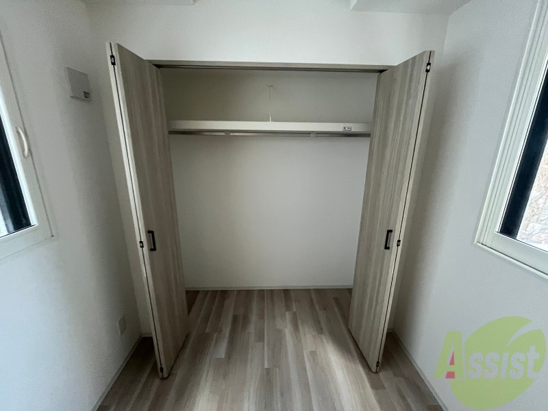 収納　収納もバッチリあるのでお部屋が片付きますよ！