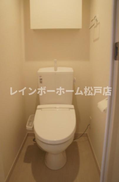 トイレ　ゆったりとした空間のトイレです