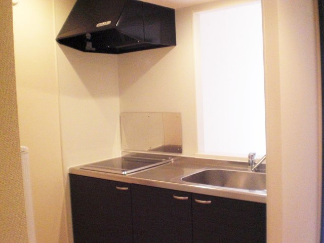 キッチン　電気コンロ2口