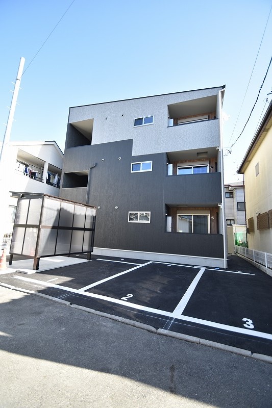 建物外観　お問合せはシティホーム海田センター　082-821-2227