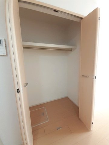 収納　大きなスペースがあり、収納には困りません