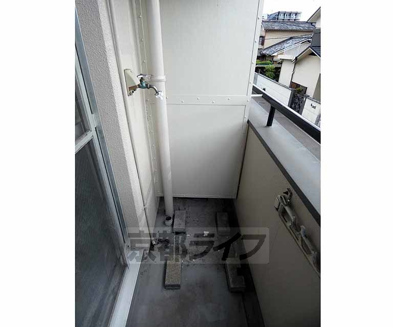 バルコニー　洗濯物干せます。