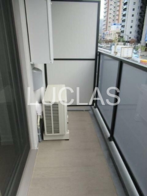 バルコニー　バルコニー付で洗濯物も安心♪