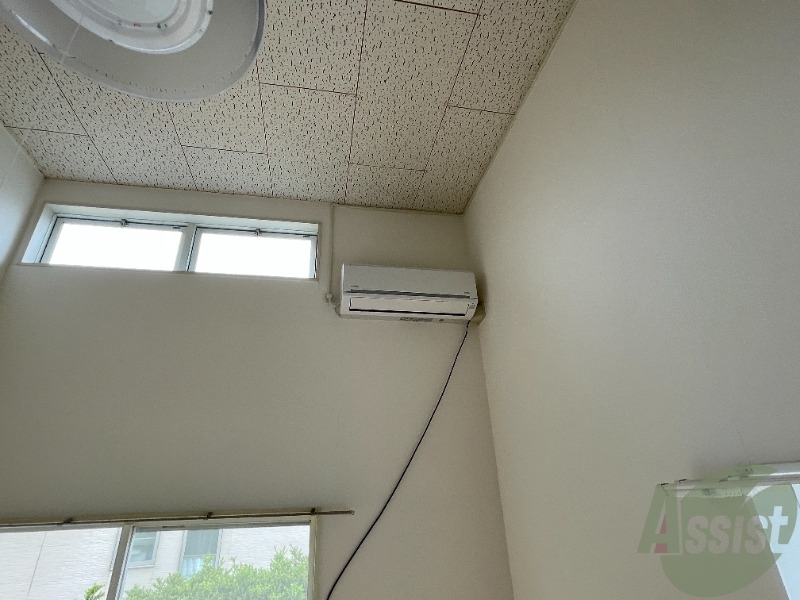 その他設備　エアコンが付いて入居のその日から快適ですね。