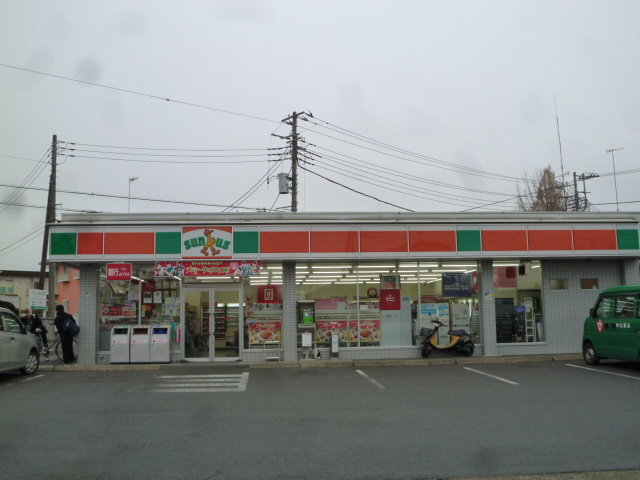コンビニ　サンクス 厚木下荻野店（コンビニ）まで220m
