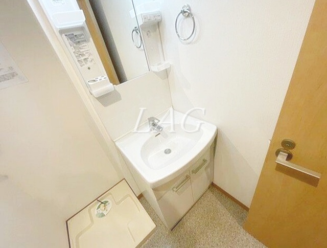 洗面設備　洗面台です。