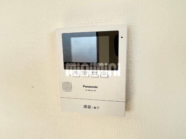 セキュリティ　モニター付きインターフォンです