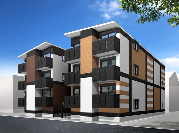 建物外観　外観パース