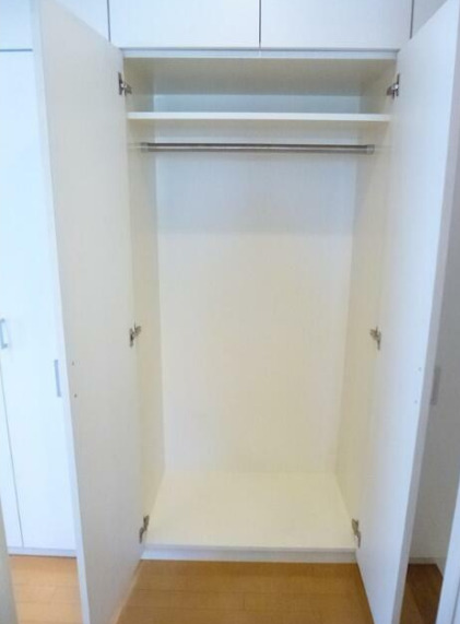 収納　クローゼットです
