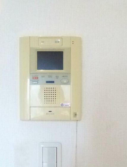 セキュリティ　モニター付オートロックです