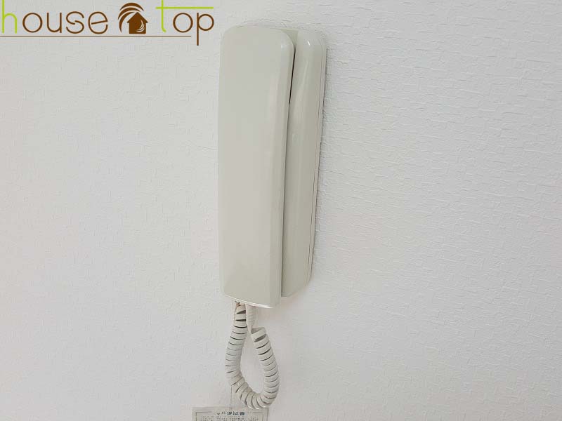 セキュリティ　インターホン完備なので防犯対策万全ですよ♪