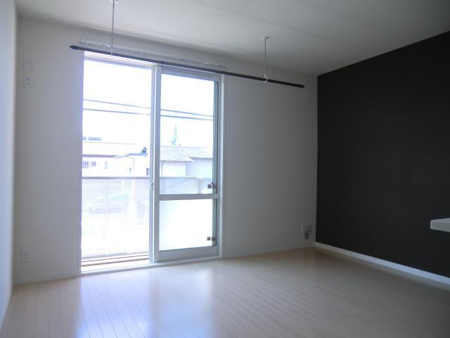 その他部屋・スペース　室内物干し金具付きで部屋干しOK♪