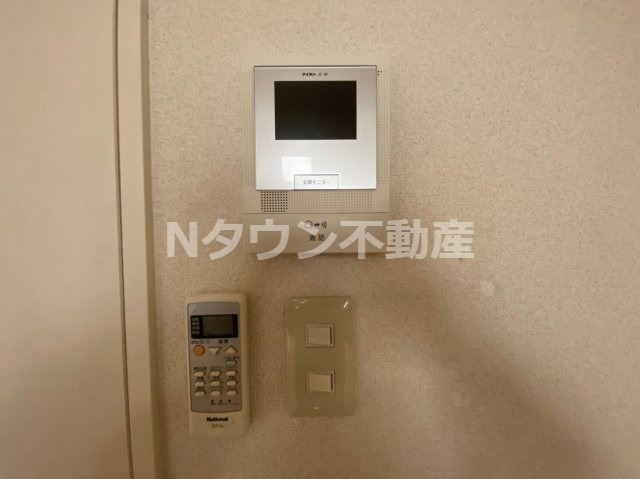 セキュリティ　モニター付きインターフォンです