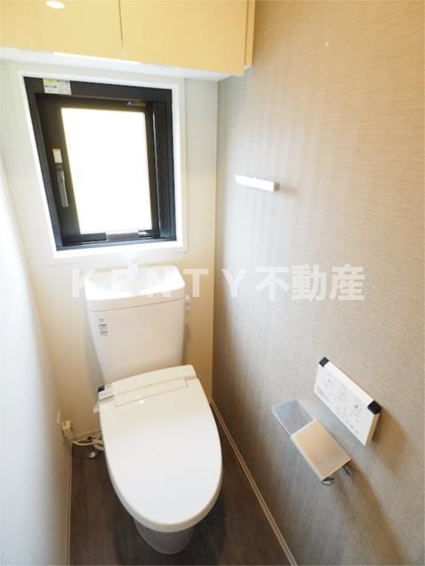 トイレ　ゆったりとした空間のトイレです