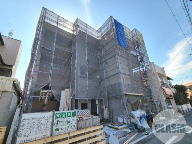 建物外観　建築中です
