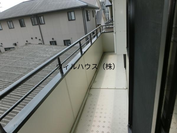 バルコニー　日当たり良好！