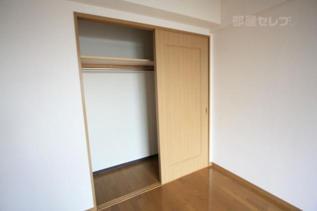 収納　ゆったりとした収納です。