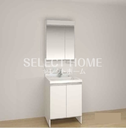 洗面設備　独立洗面台で身支度をすべて済ませてしまいましょう イメージ