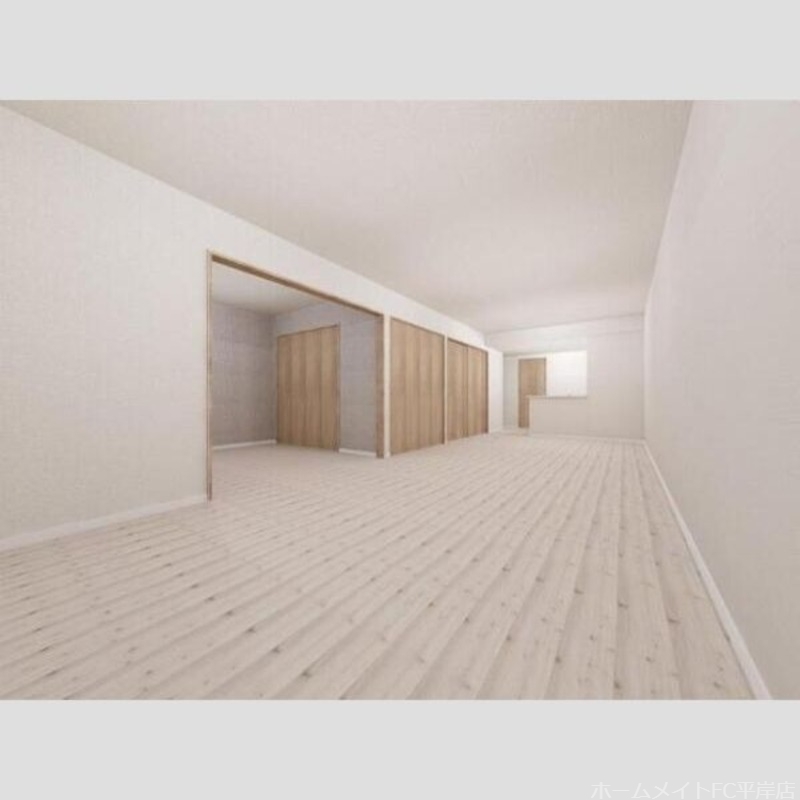 居室・リビング　内装パース