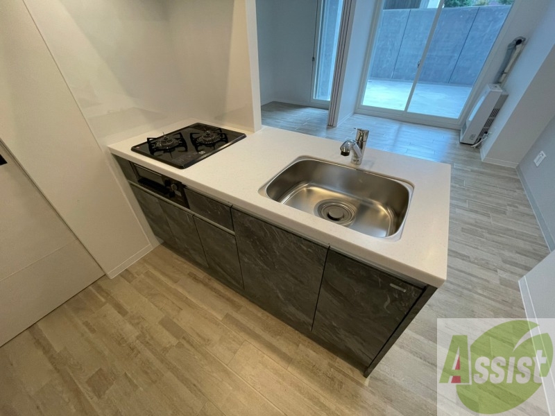 キッチン　キッチンはスペースも広々していて使いやすそうですよ！