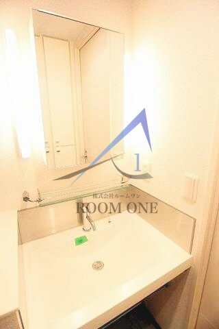 洗面設備　洗面台です。